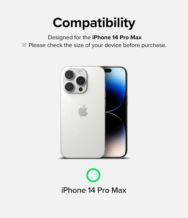 Vidrio Templado Cobertura Completa Ringke Apple iPhone 14 Pro Max [1 pack]