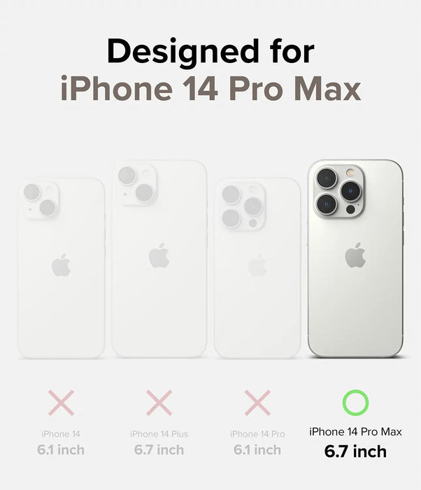 Estuche Ringke Fusion Card Apple iPhone 14 Pro Max