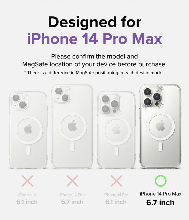 Estuche Ringke Fusion Magsafe Apple iPhone 14 Pro Max
