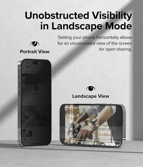 Vidrio Templado Ringke Privacy Apple iPhone 14 Pro Max