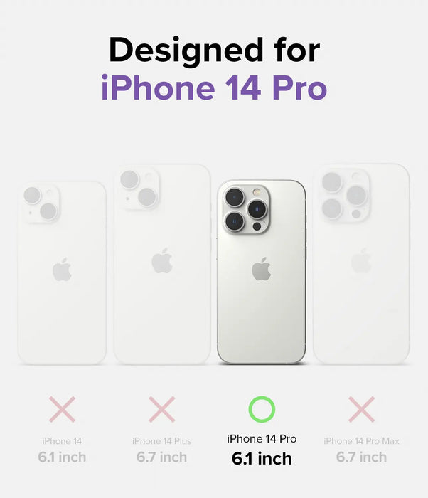 Estuche Ringke Fusion Apple iPhone 14 Pro