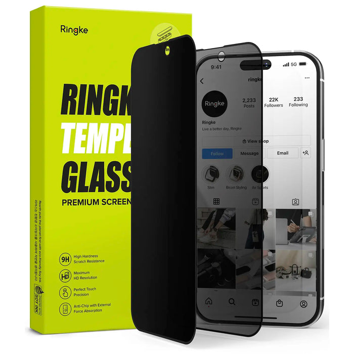 Vidrio Templado Ringke Privacy Apple iPhone 14 Pro Max