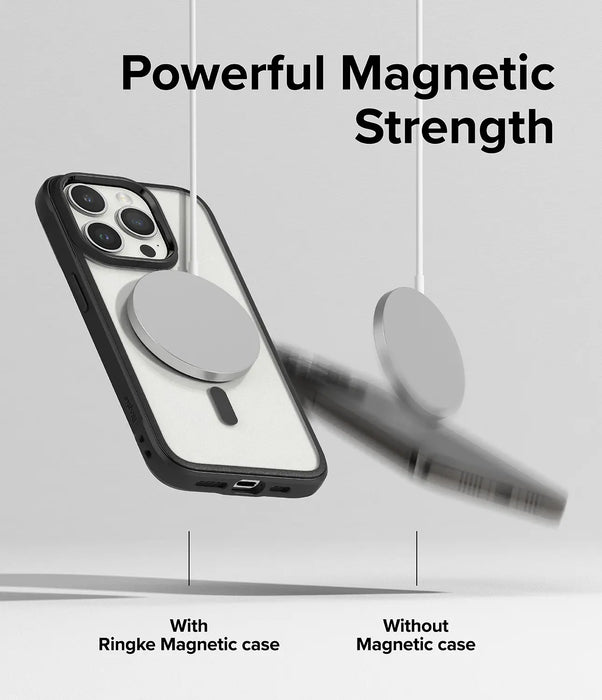 Estuche Ringke Fusion Bold Apple iPhone 15 Pro Max - Negro