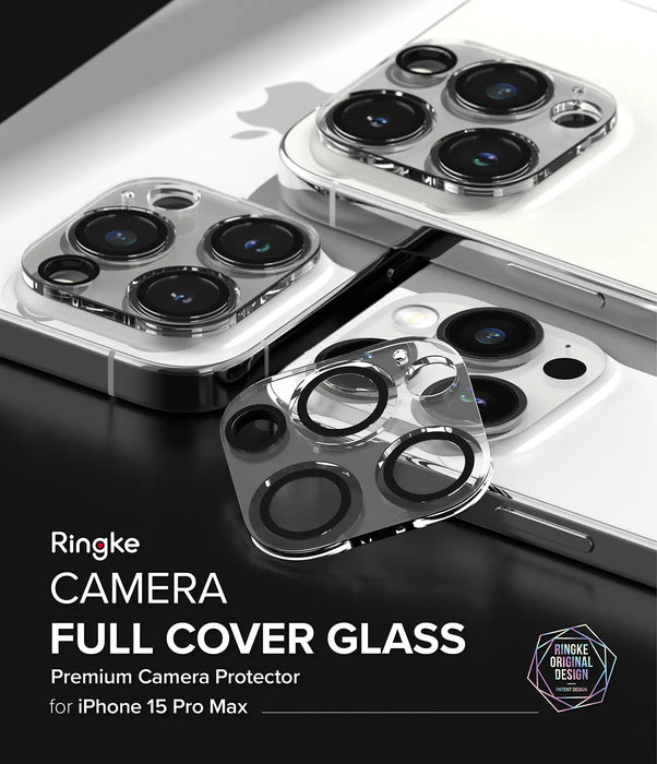 Protector de cámaras Cobertura Completa Ringke Apple iPhone 15 Pro Max [2 pack]