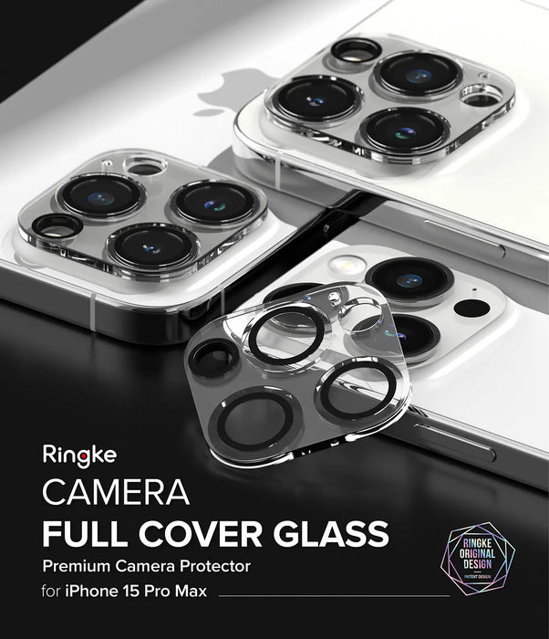 Protector de cámaras Cobertura Completa Ringke Apple iPhone 15 Pro Max [2 pack]