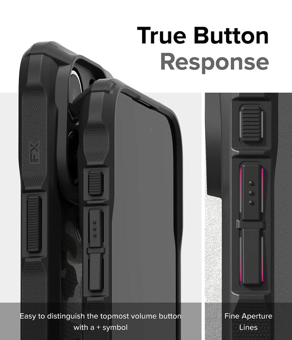 Estuche Ringke Fusion X Apple iPhone 15 Pro Max  - Camo
