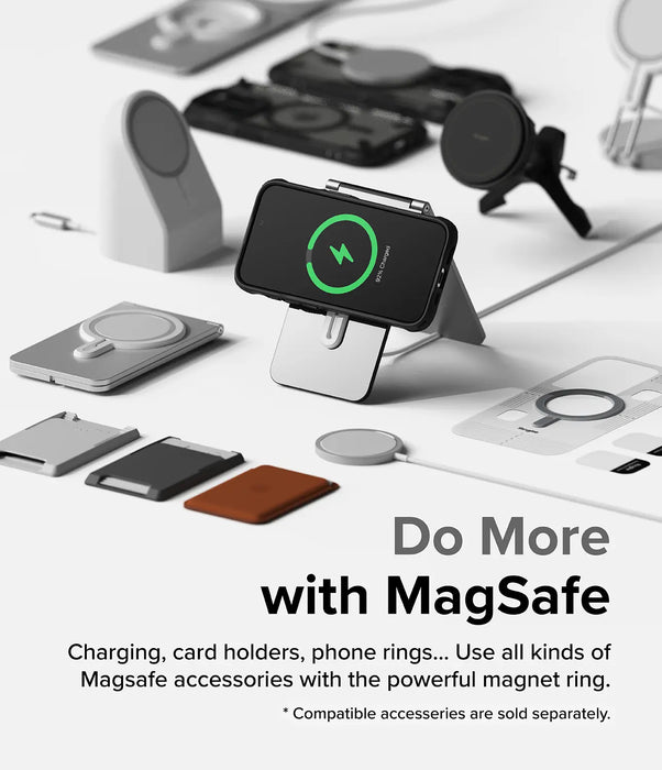 Estuche Ringke Fusion X Magsafe Apple iPhone 15 Pro Max  - Negro
