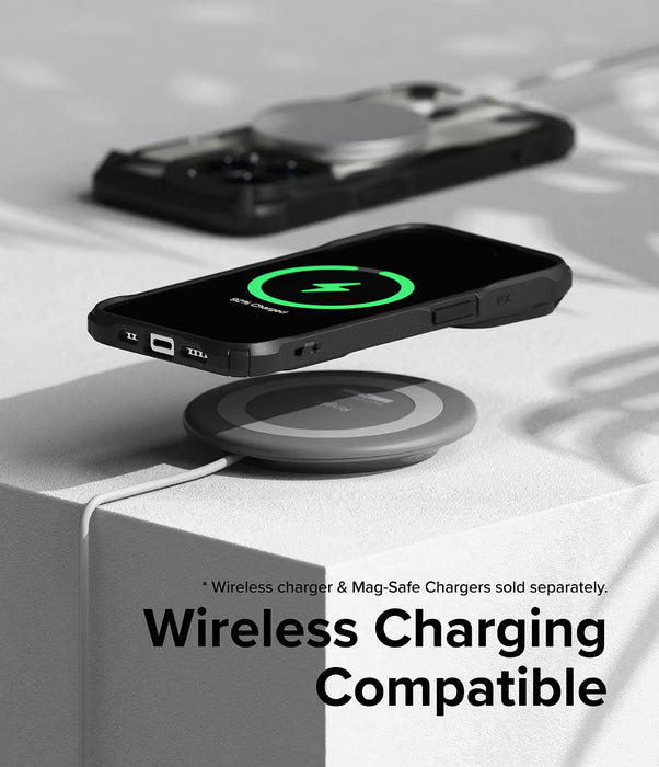 Estuche Ringke Fusion X Magsafe Apple iPhone 15 Pro Max  - Negro