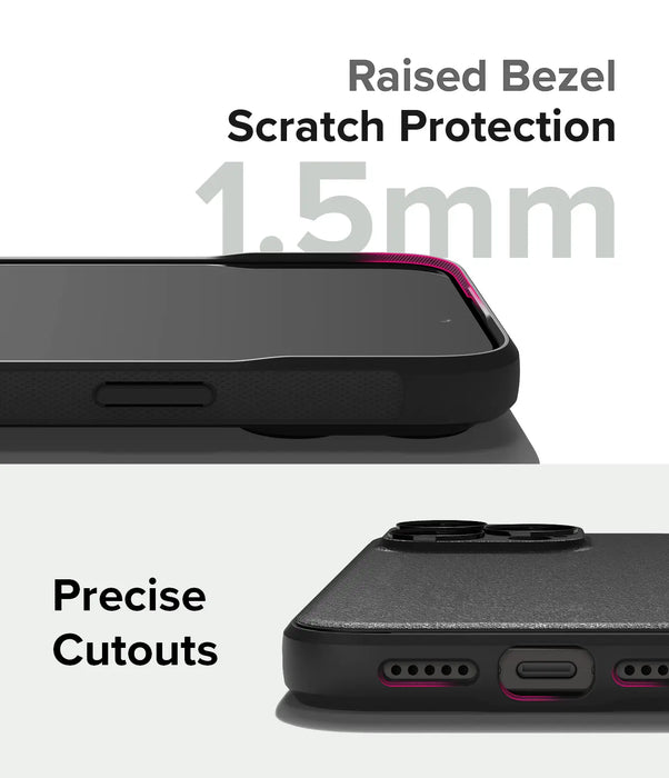 Estuche Ringke Onyx Apple iPhone 15 Pro Max - Negro