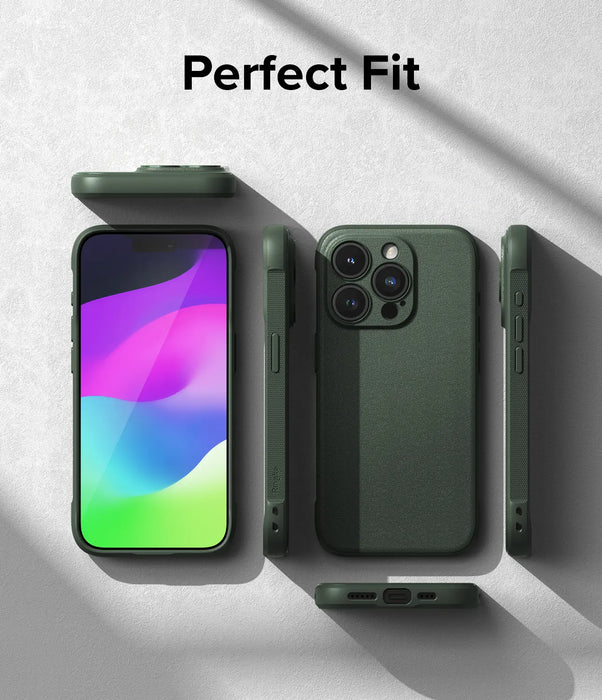 Estuche Ringke Onyx iPhone 15 Pro Max - Verde