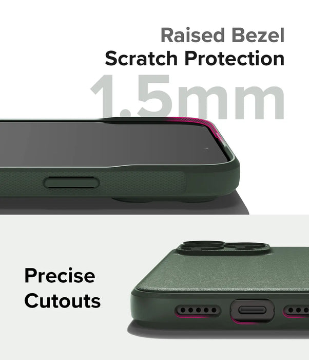 Estuche Ringke Onyx iPhone 15 Pro Max - Verde
