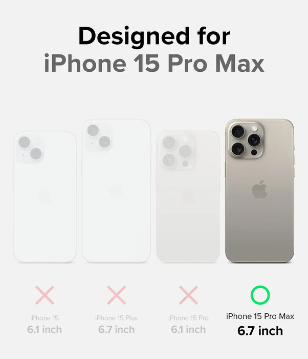 Estuche Ringke Onyx Apple iPhone 15 Pro Max