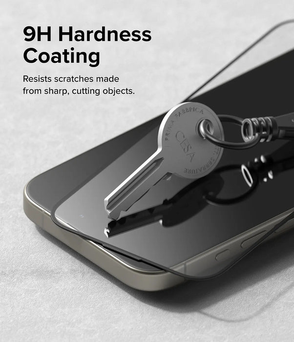 Vidrio Templado Ringke Easy Slide Apple iPhone 15 Pro Max [2 pack]