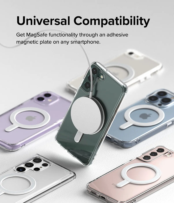 Anillo Magnético Magsafe Ringke - Blanco
