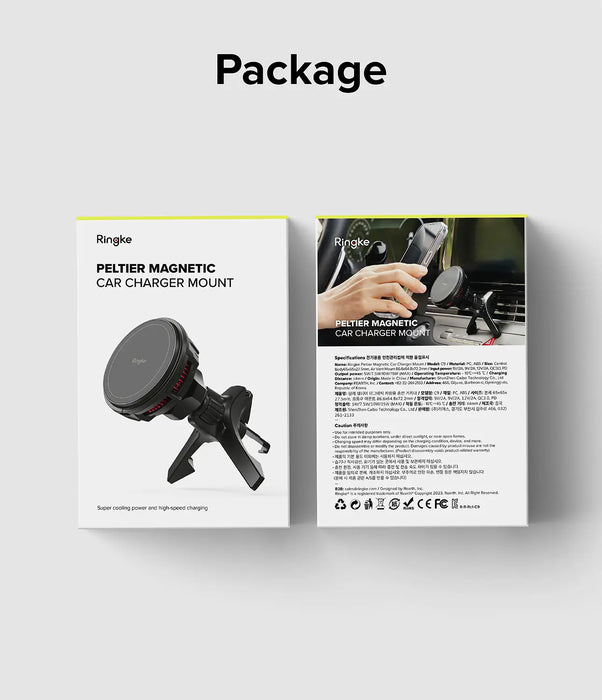 Soporte de carro magnético MagSafe Ringke Peltier