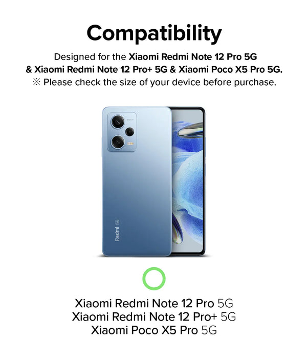Vidrio Templado Ringke Xiaomi Redmi Note 12 Pro 5G / Poco X5 Pro 5G [2 pack]