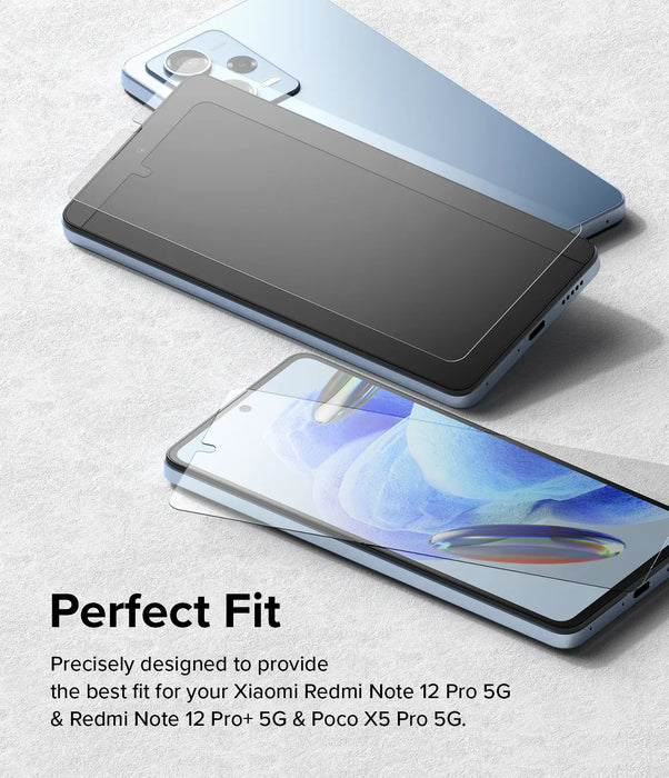 Vidrio Templado Ringke Xiaomi Redmi Note 12 Pro 5G / Poco X5 Pro 5G [2 pack]