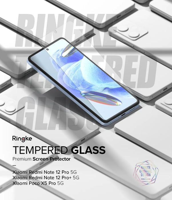 Vidrio Templado Ringke Xiaomi Redmi Note 12 Pro 5G / Poco X5 Pro 5G [2 pack]