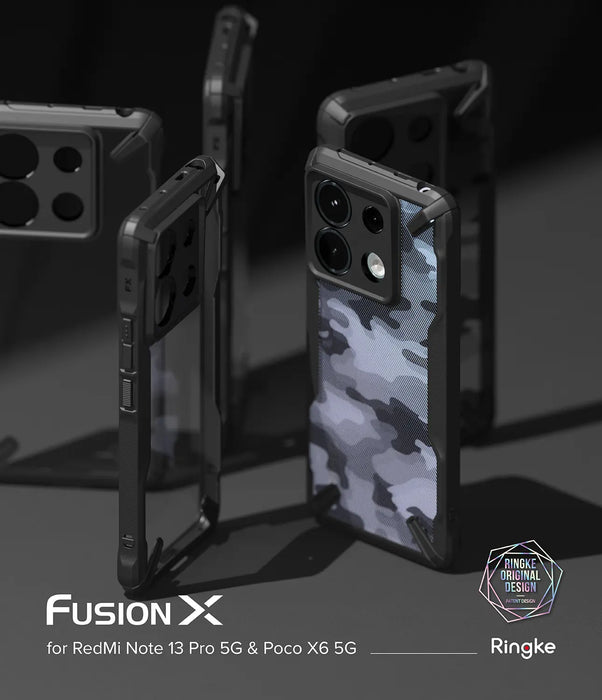 Estuche Ringke Fusion X Xiaomi Redmi Note 13 Pro 5G / Poco X6 5G