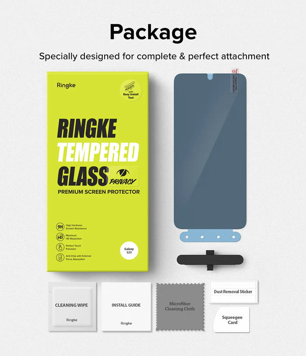 Vidrio Templado Ringke Privacy Samsung Galaxy S23