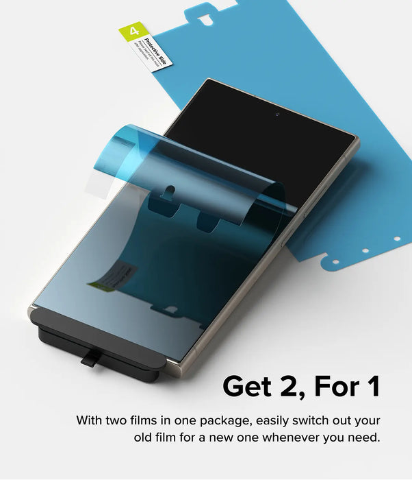 Vidrio Flexible Ringke Dual Easy Samsung Galaxy S24 Ultra 5G [2 pack]