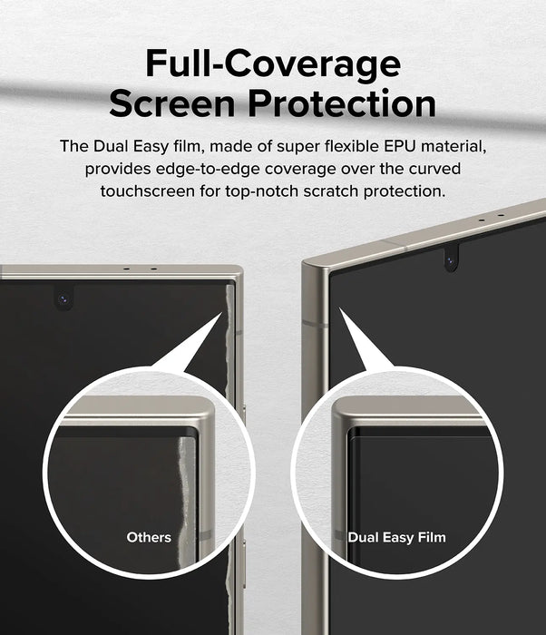 Vidrio Flexible Ringke Dual Easy Samsung Galaxy S24 Ultra 5G [2 pack]
