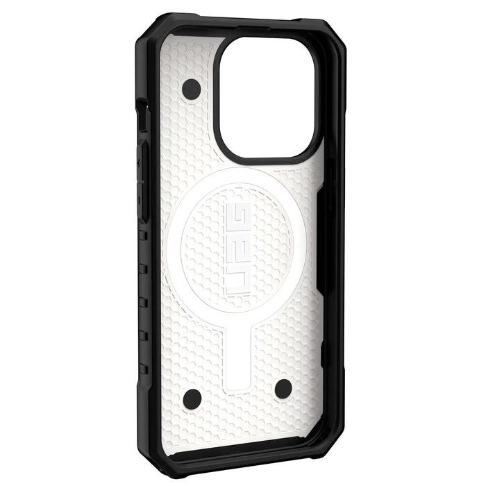 Estuche Urban Armor Gear UAG Pathfinder MagSafe Apple iPhone 14 Pro - Blanco