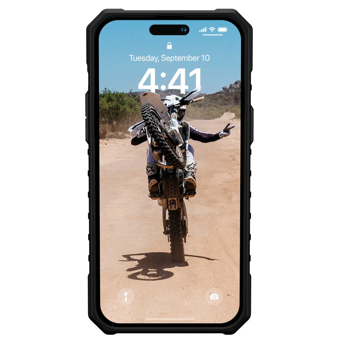 Estuche Urban Armor Gear UAG Pathfinder MagSafe Apple iPhone 14 Pro Max - Blanco