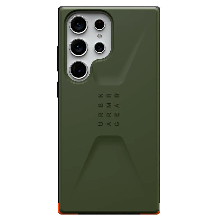 Estuche Urban Armor Gear UAG Civilian Samsung Galaxy S23 Ultra - Oliva