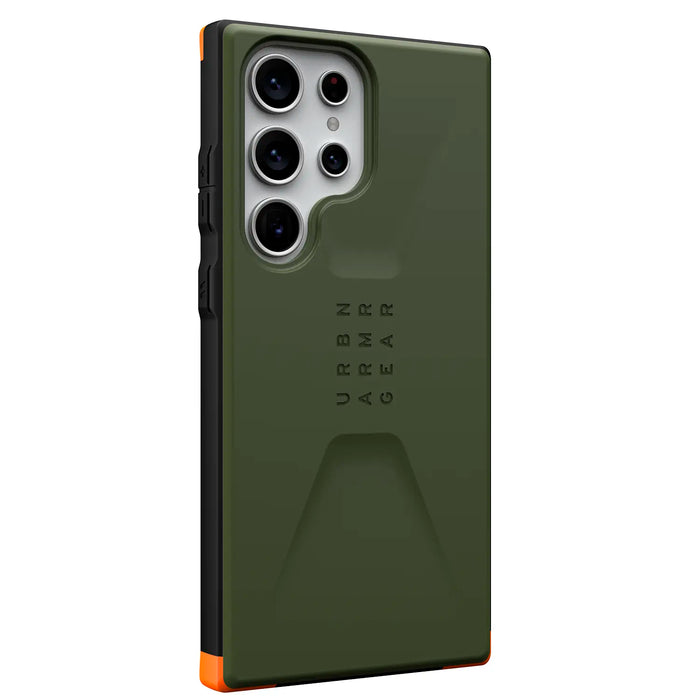 Estuche Urban Armor Gear UAG Civilian Samsung Galaxy S23 Ultra - Oliva