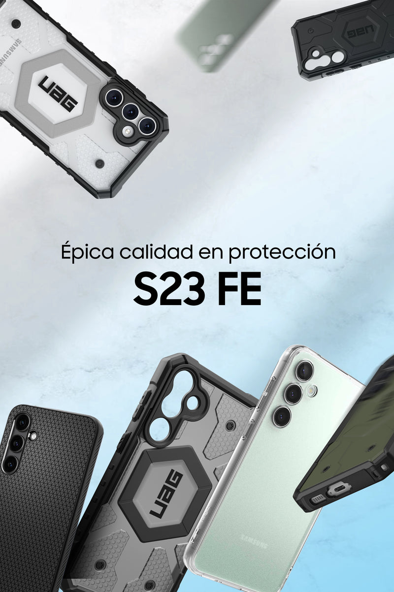 Funda iPhone 15 Pro MagSafe Transparente/Negro Epico