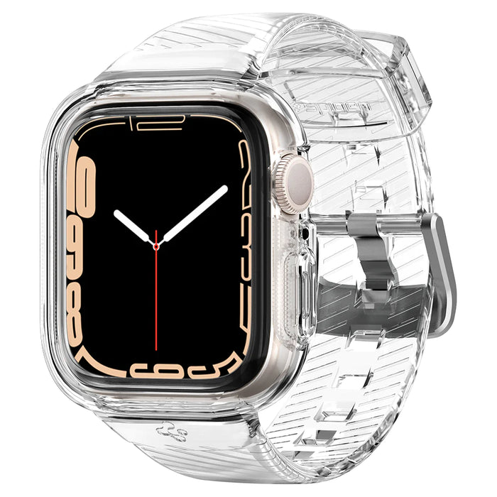Estuche Spigen Liquid Crystal Pro Apple Watch (41/40 mm) - Claro