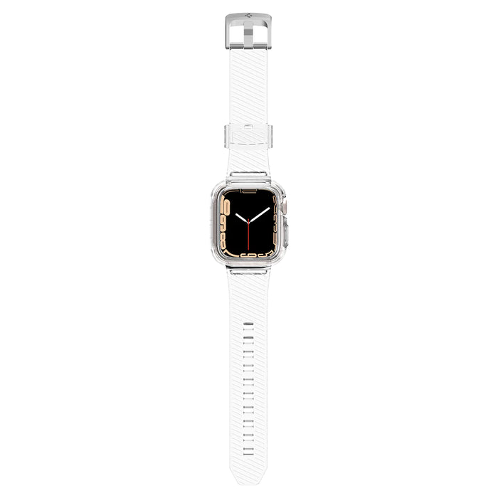 Estuche Spigen Liquid Crystal Pro Apple Watch (41/40 mm) - Claro