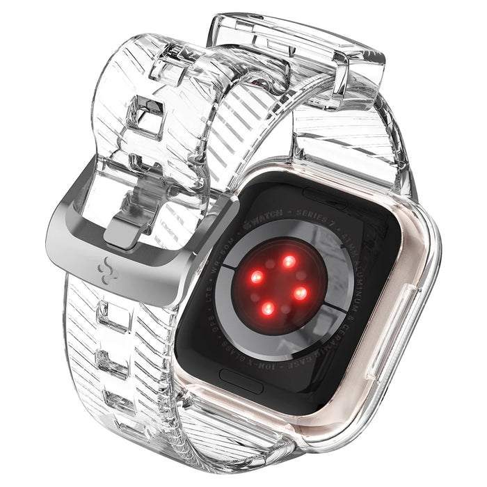 Estuche Spigen Liquid Crystal Pro Apple Watch (41/40 mm) - Claro