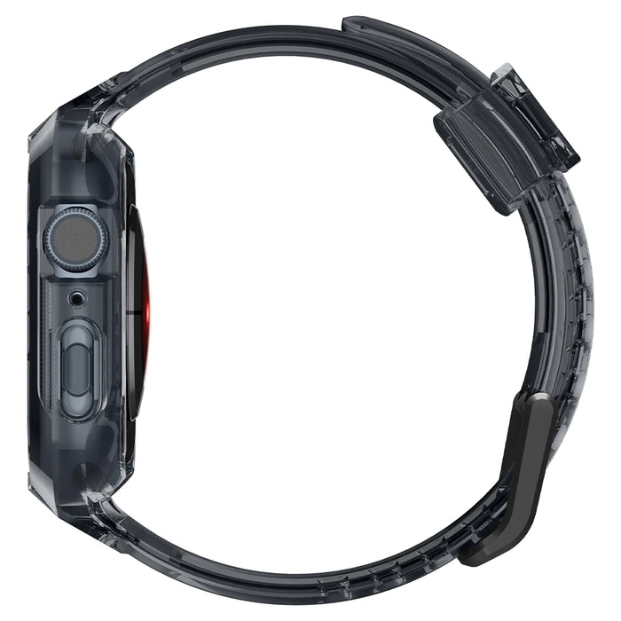 Estuche Spigen Liquid Crystal Pro Apple Watch (45/44 mm) - Humo