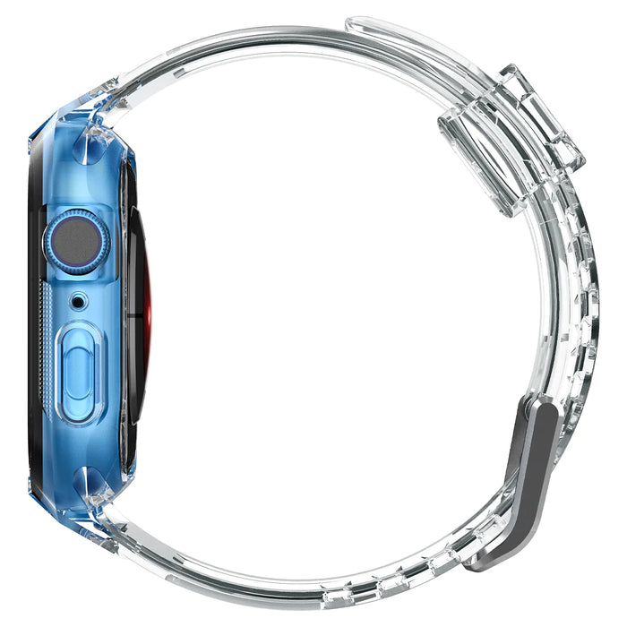 Estuche Spigen Liquid Crystal Pro Apple Watch (45/44 mm) - Claro