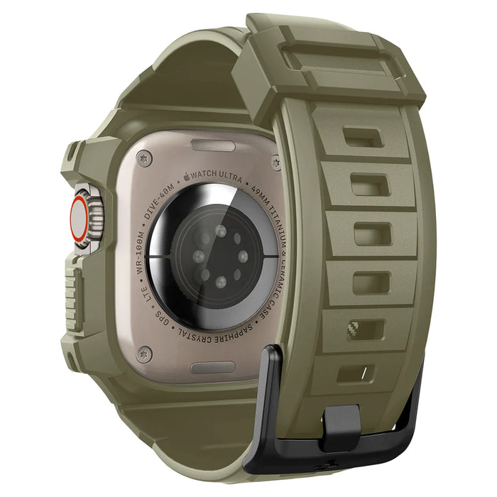 Pulso Estuche Spigen Rugged Armor Pro Apple Watch Ultra 1 / 2 - Verde