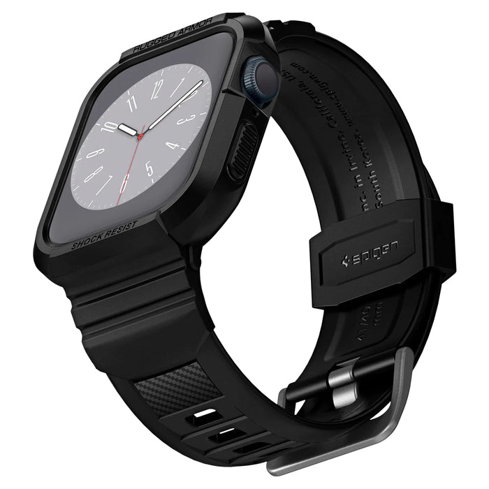 Pulso Estuche Spigen Rugged Armor Pro Apple Watch (41/40 mm) - Negro