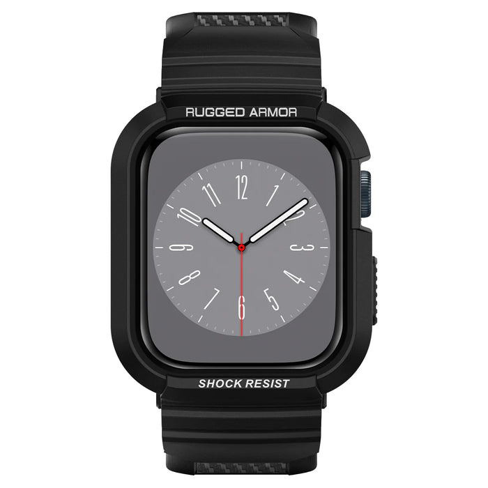 Pulso Estuche Spigen Rugged Armor Pro Apple Watch (41/40 mm) - Negro