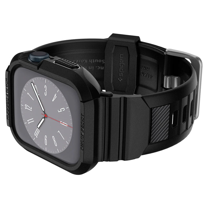 Pulso Estuche Spigen Rugged Armor Pro Apple Watch (41/40 mm) - Negro