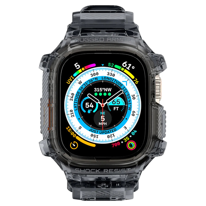 Pulso Estuche Spigen Rugged Armor Pro Apple Watch Ultra 1 / 2 - Humo