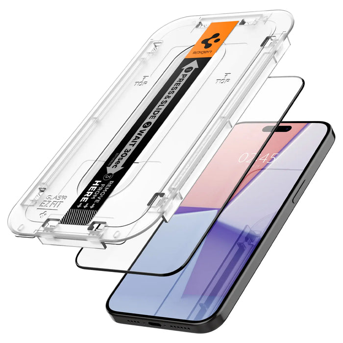 Vidrio Templado Spigen Glas.tR EZ Fit Apple iPhone 15 Pro [1 pack]
