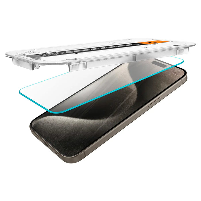 Vidrio Templado Spigen Glastr EZFIT Apple iPhone 15 Pro Max [1 pack]