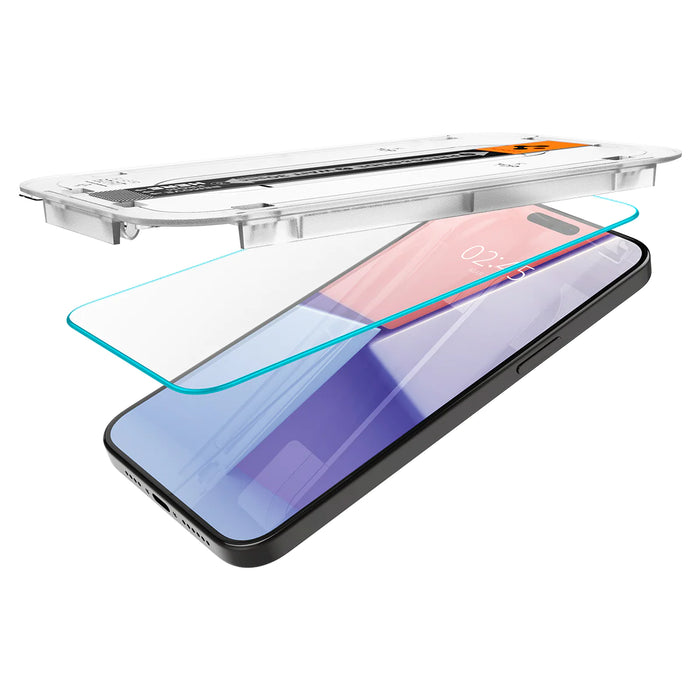 Vidrio Templado Spigen Glastr EZFIT Apple iPhone 15 Pro Max [2 pack]