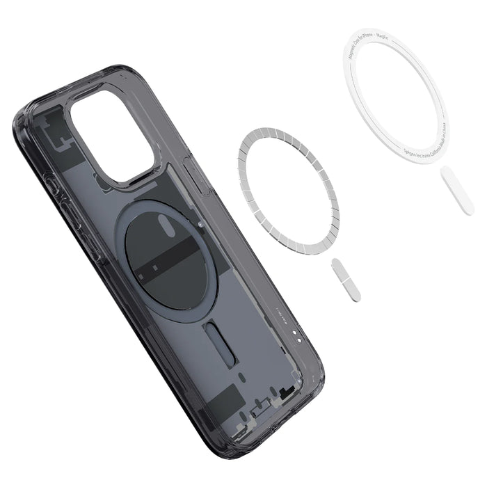 Estuche Spigen Ultra Hybrid Zero One Magsafe Apple iPhone 15 Pro Max - Negro