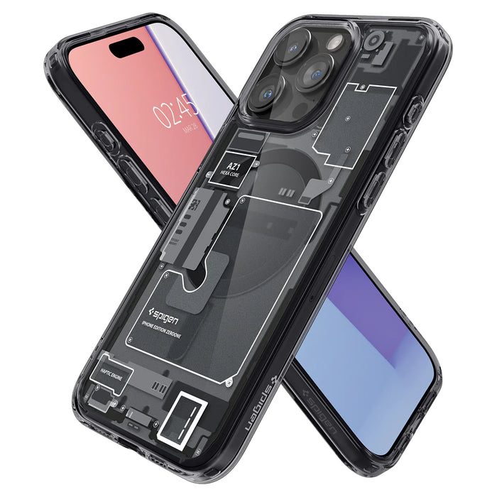 Estuche Spigen Ultra Hybrid Zero One Magsafe Apple iPhone 15 Pro Max - Negro