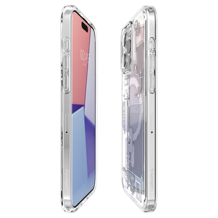 Estuche Spigen Ultra Hybrid Zero One Magsafe Apple iPhone 15 Pro Max - Blanco