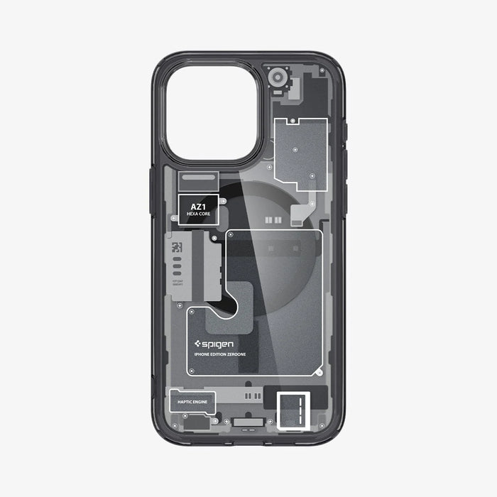 Estuche Spigen Ultra Hybrid Zero One Magsafe Apple iPhone 15 Pro - Negro