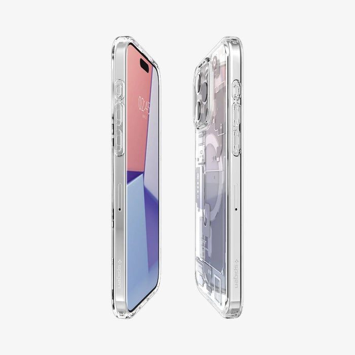 Estuche Spigen Ultra Hybrid Zero One Magsafe Apple iPhone 15 Pro - Blanco