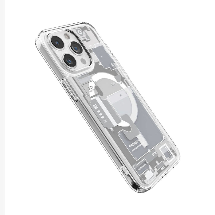 Estuche Spigen Ultra Hybrid Zero One Magsafe Apple iPhone 15 Pro - Blanco